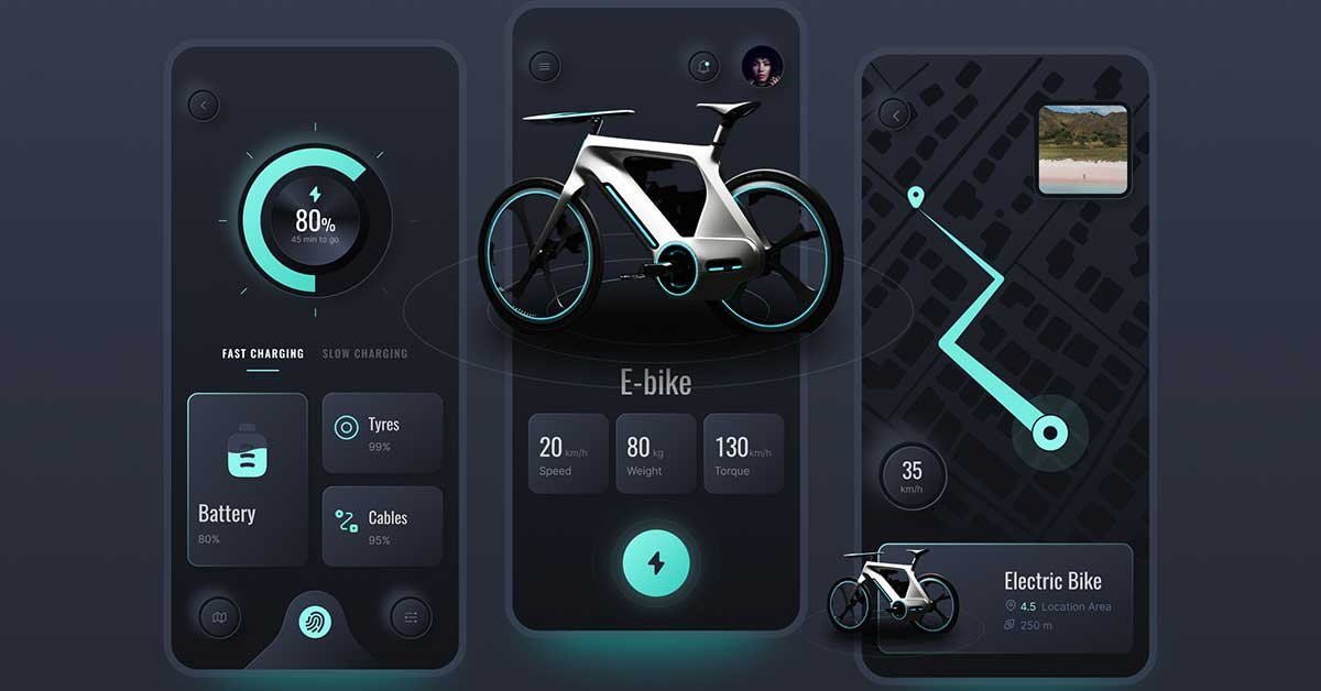 ebike ui design