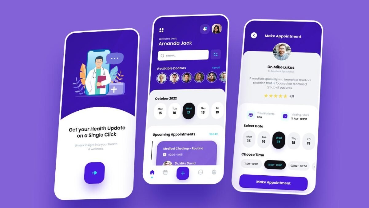 Medical App UI Design