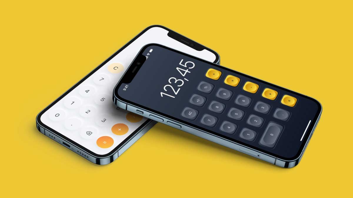 Daily UI Challenge - Day 4 Calculator Design