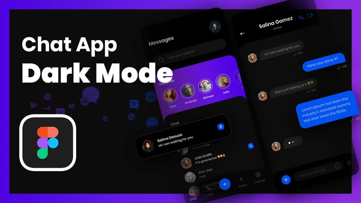 Messaging App UI Design