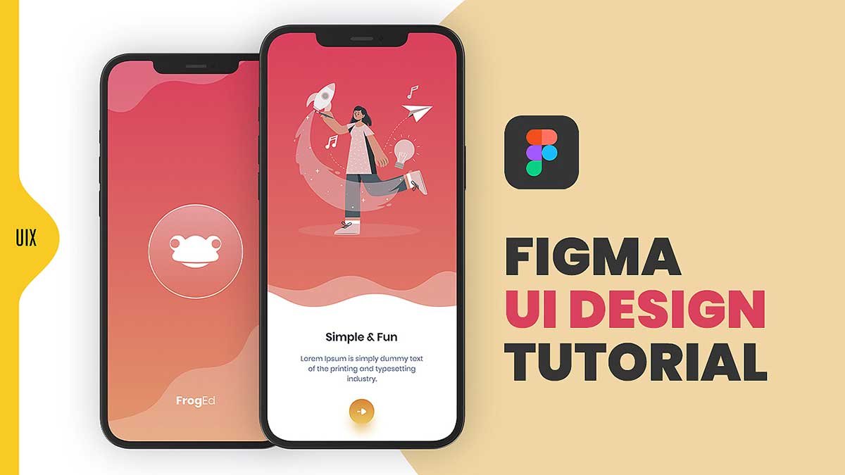 Figma UI Design Tutorial - Mobile App UI Design