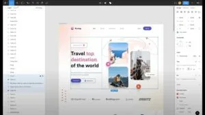free figma responsive landing page template