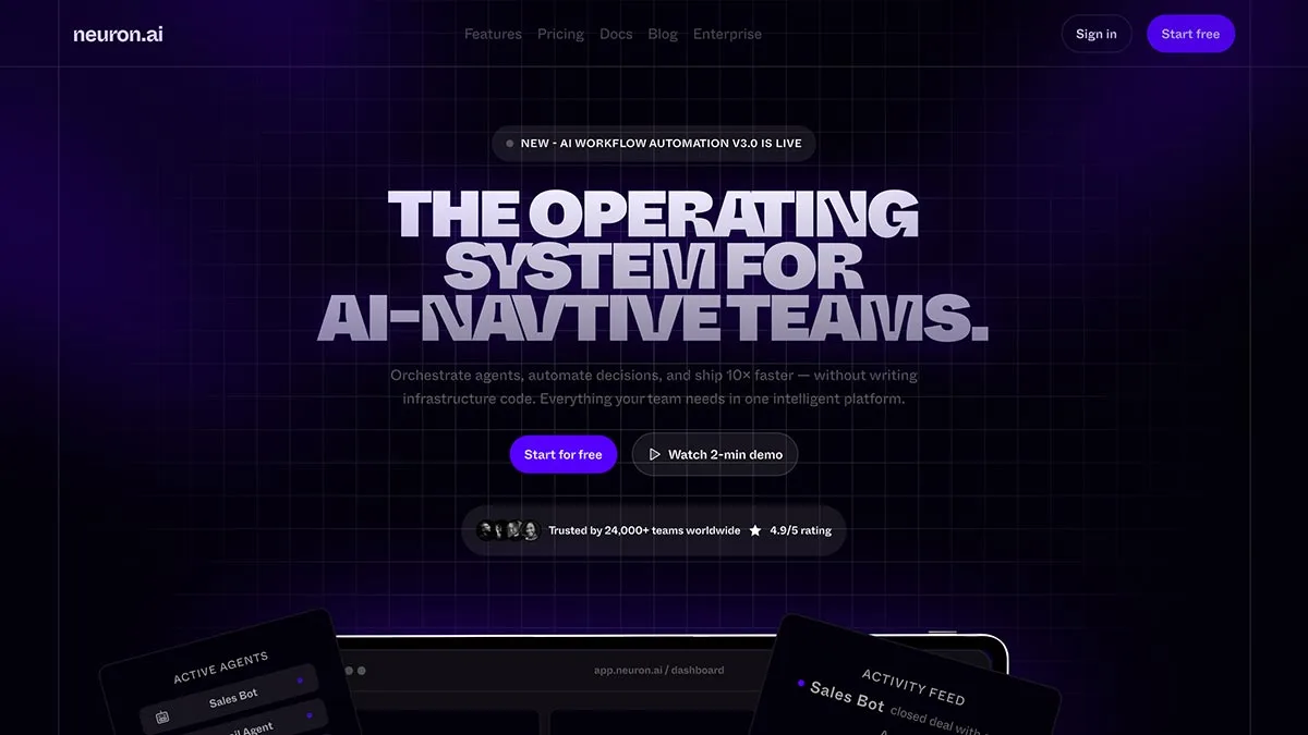 SaaS-Landing-Page-Figma-Template-dark theme